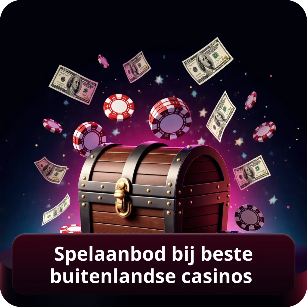 Spelaanbod bij beste buitenlandse casinos