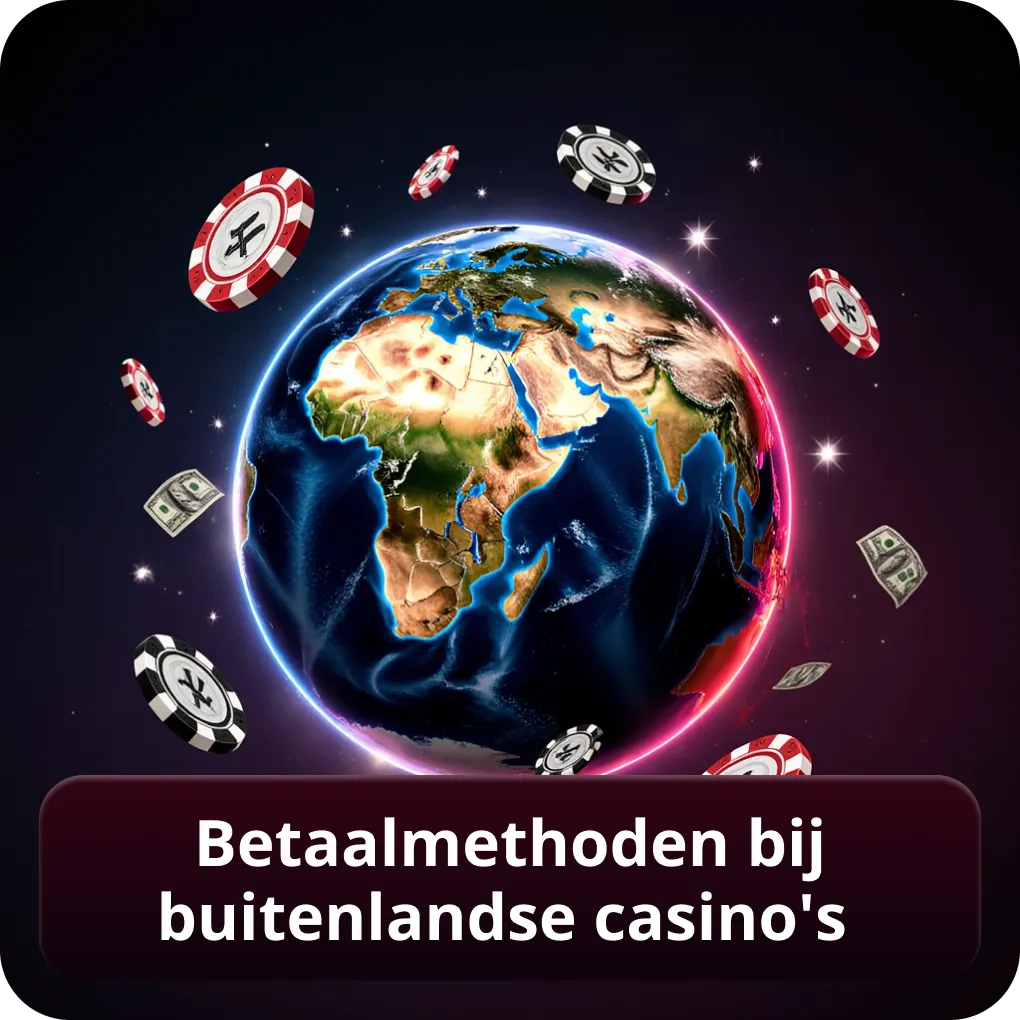 Betaalmethoden bij buitenlandse casino's