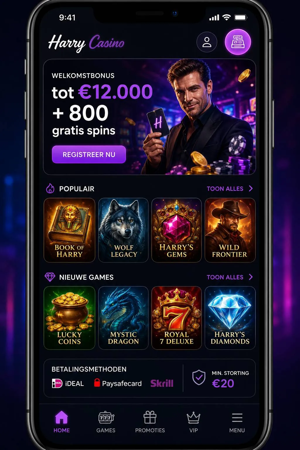 Mobiel spelen en toegang tot beste online casino buitenland