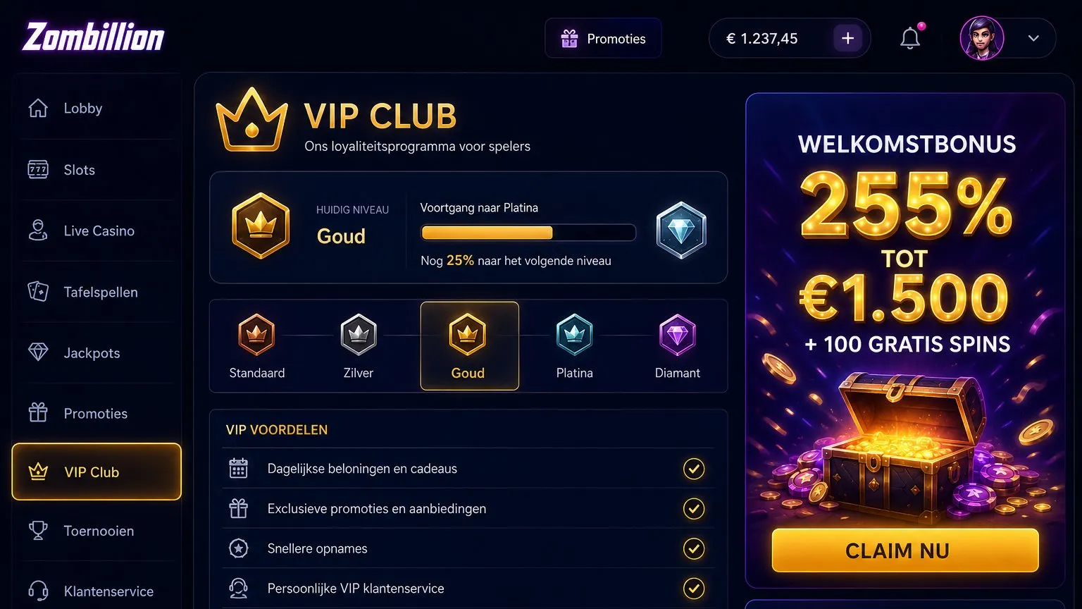 Bonussen en promoties bij het beste online casino buitenland